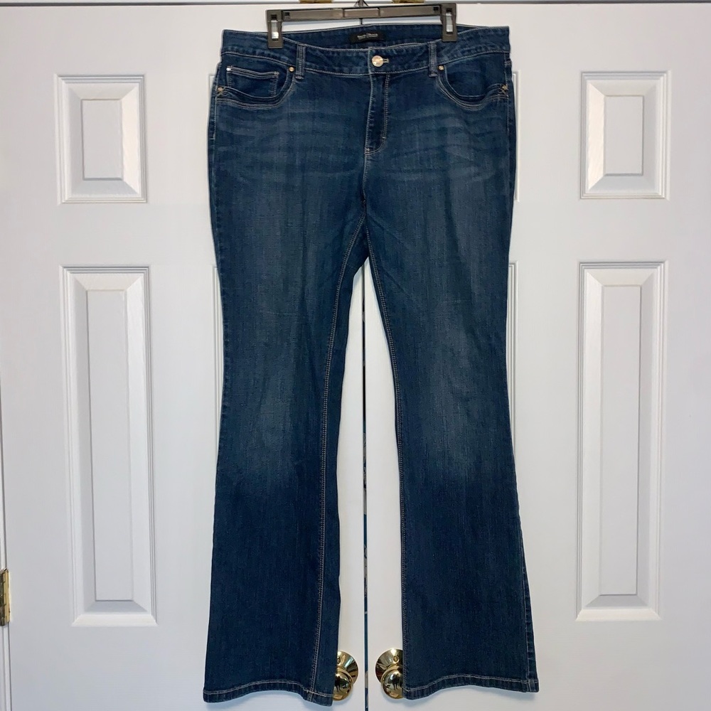 White House Black Market boot cut jeans